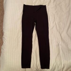 Black High-Waisted Leggings